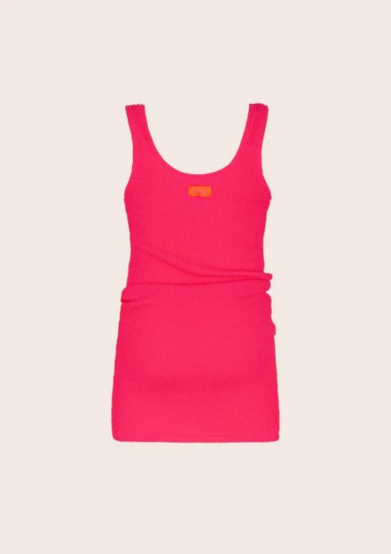 25SS [주니어] 퍽 프로젝트 수영복/비치웨어 G5L04DS FX Fuchsia - F**K