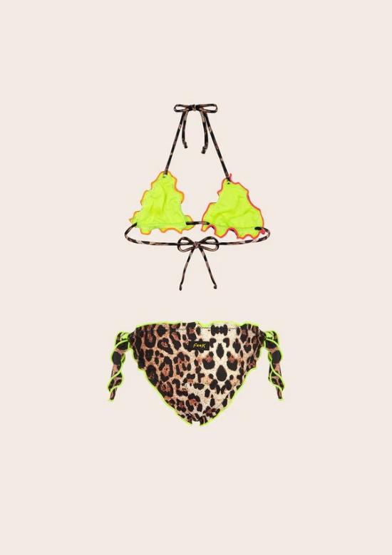 25SS [주니어] 퍽 프로젝트 수영복/비치웨어 G1C05TA X01 Brown - F**K