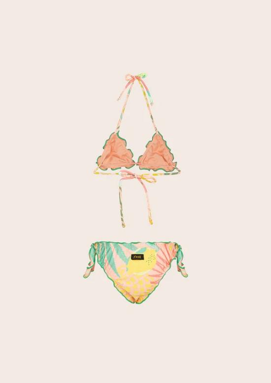 25SS [주니어] 퍽 프로젝트 수영복/비치웨어 G1D10TA X20 Pink - F**K