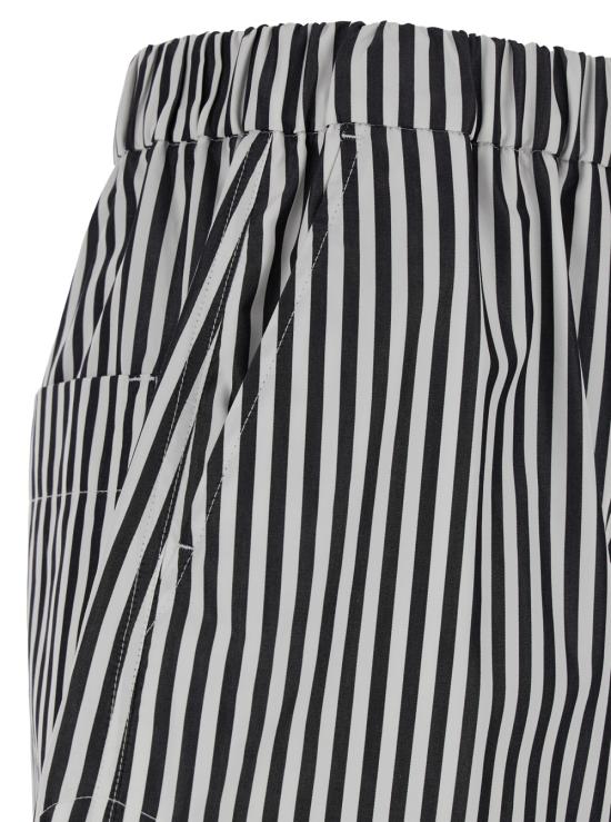 25SS 스포트막스 숏팬츠 2512141042600003 White black - SPORTMAX