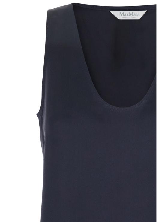 25SS 막스마라 민소매 티셔츠 2511161018600003 Blu - MAX MARA