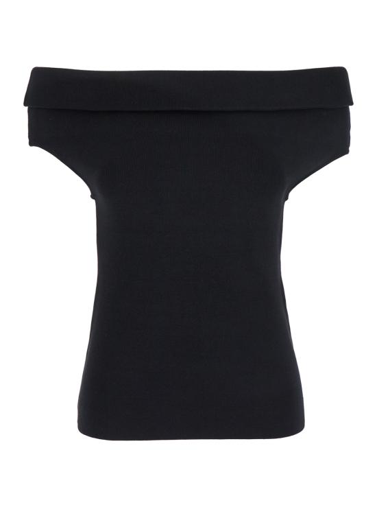 25SS 토템 민소매 티셔츠 251WRT4650YA0137001 Black