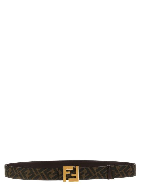  펜디 가죽 벨트 7C0531ATF9F1RHD BROWN - FENDI