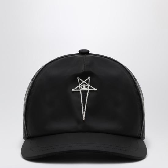 25SS 릭오웬스 x 챔피온 모자 CM01E6201CHNY Black