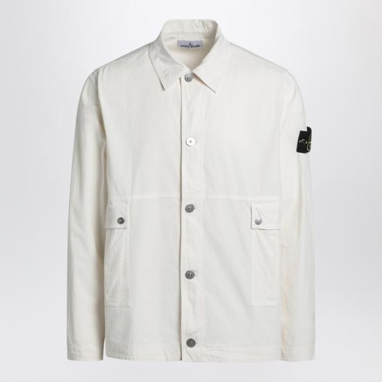  스톤 아일랜드 폴로 티셔츠 S151200026S0063 White