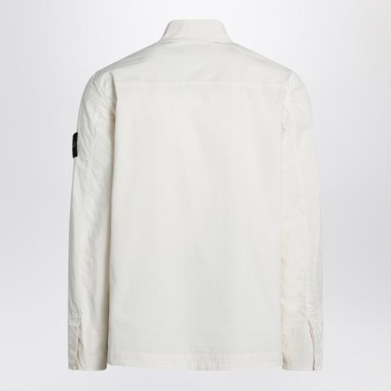  스톤 아일랜드 폴로 티셔츠 S151200026S0063 White - STONE ISLAND