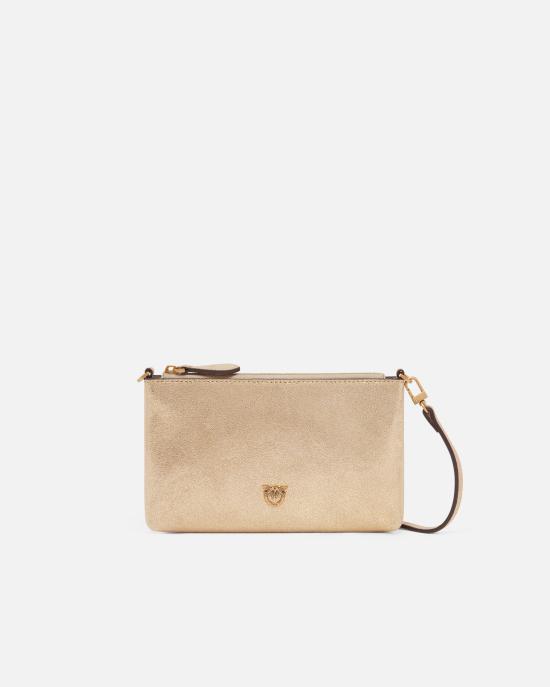  핑코 토트백 104277A27K HI0Q Oro sabbia antique gold