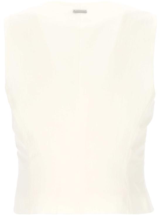 25SS 캘빈클라인 베스트 K20K208242 YAS White - CALVIN KLEIN