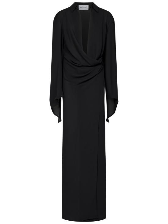 25SS 모놋 미디 원피스 25S809 BLACK Black