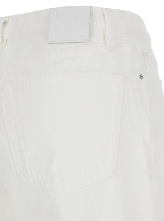 25SS 토템 데님 팬츠 231240748110 White - TOTEME