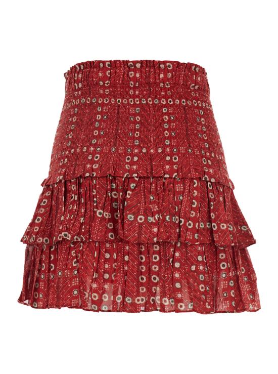 25SS 이자벨마랑에뚜왈 스커트 JU0022FAC1J19E70RD Red - ISABEL MARANT ETOILE
