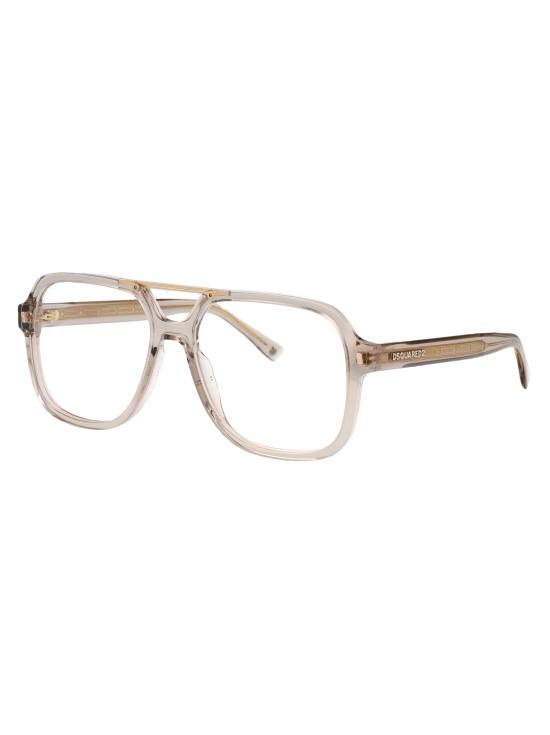 26SS 디스퀘어드2 안경 D2 0145 10A beige - DSQUARED2