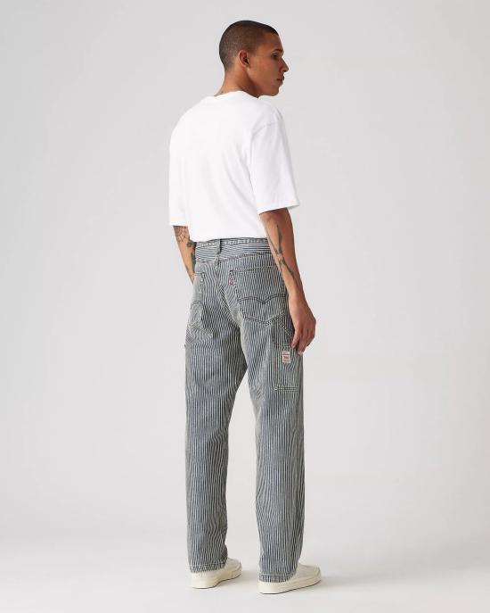  리바이스 데님 팬츠 Levi's 568 루즈 스트레이트 카펜터 진 에이지드 Rr 스트라이프 - LEVI'S