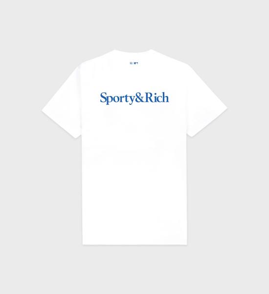 25SS 스포티앤리치 반팔 티셔츠 TO043627666WH01 WHITE - SPORTY & RICH