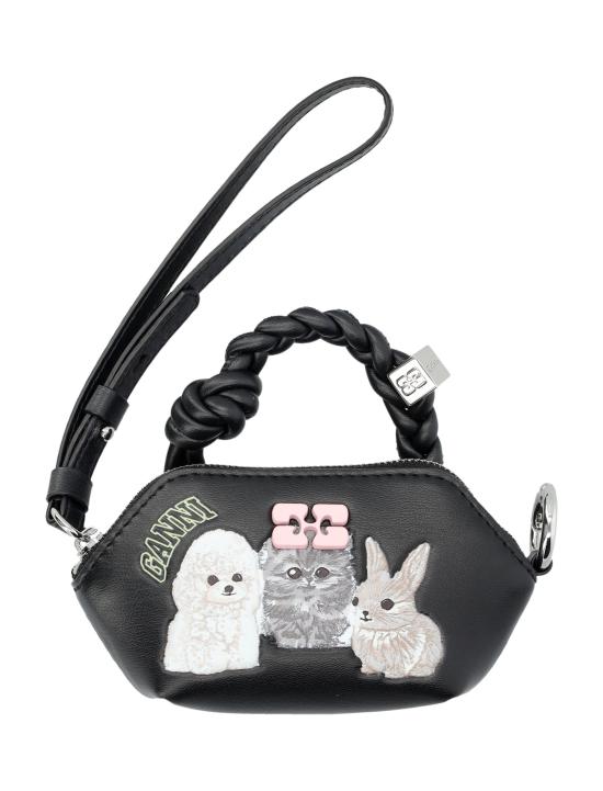 25FW 가니 지갑 A68915898 099 Nero