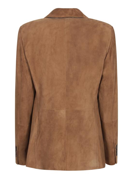 25SS 브루넬로 쿠치넬리 자켓 M0PCL208X C7495 Brown - BRUNELLO CUCINELLI