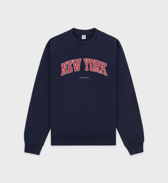 25SS 스포티앤리치 스웨터 ST071606304BL106 DARK NAVY