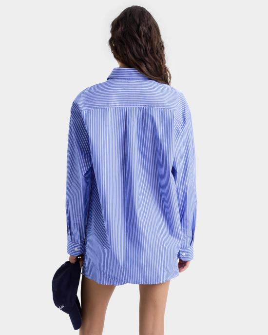 25SS 스포티앤리치 셔츠 SI019606302ST02 BLUE STRIPED - SPORTY & RICH