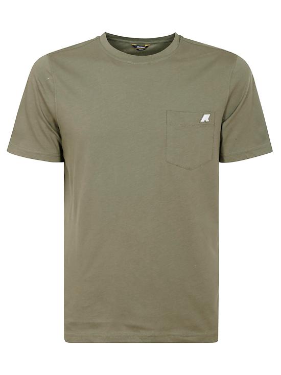 25SS 까웨 반팔 티셔츠 K31368W V15 GREEN LICHEN