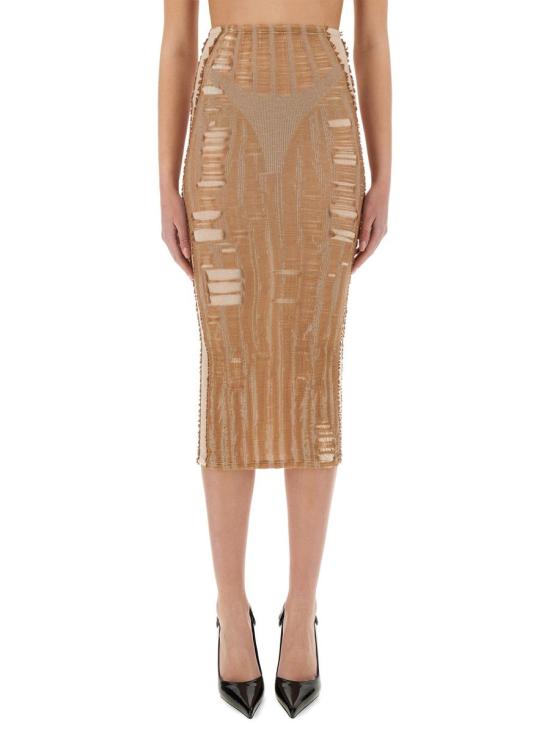 25SS 디젤 숏 스커트 A19220 0BJBI33S Beige - DIESEL