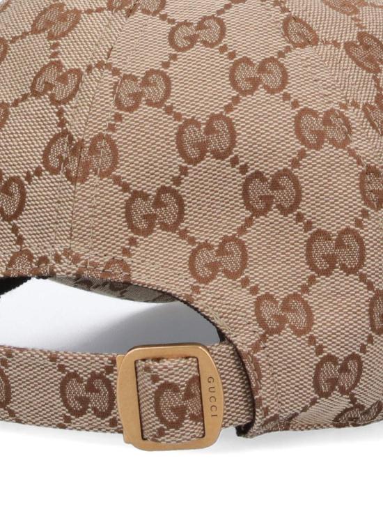 25FW 구찌 GG 자카드 웹 베이스볼 캡  789016 4HBA89784 WHITE - GUCCI