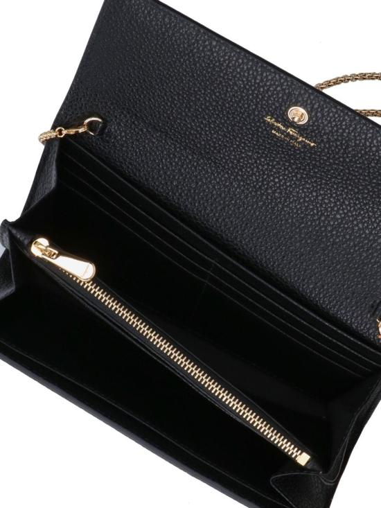 26SS 살바토레 페라가모 장지갑 770374001 Black - SALVATORE FERRAGAMO