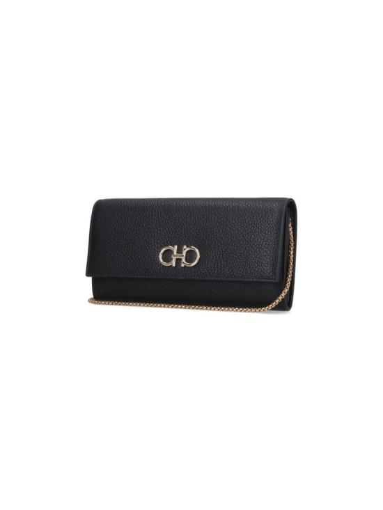26SS 살바토레 페라가모 장지갑 770374001 Black - SALVATORE FERRAGAMO