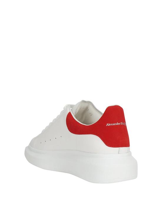  알렉산더 맥퀸 스웨이드탭 오버솔 553680WHGP79676 White - ALEXANDER MCQUEEN