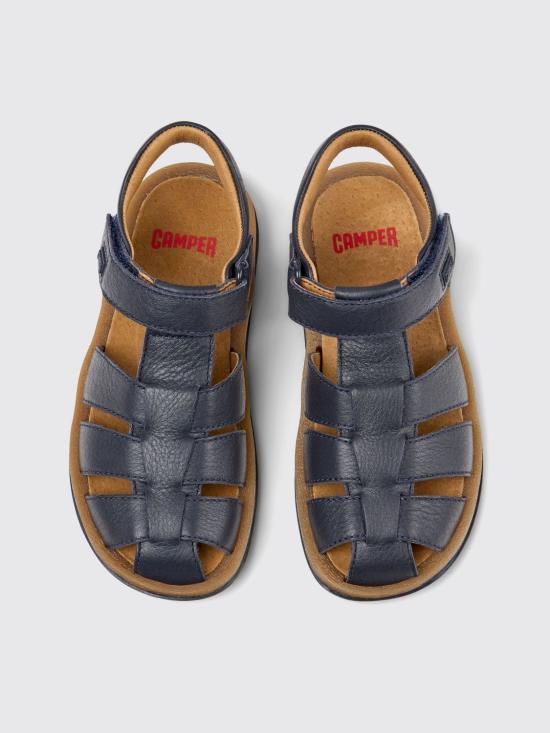 25SS [키즈] 캠퍼 샌들 80177 077 BICHO 0 Blue - CAMPER
