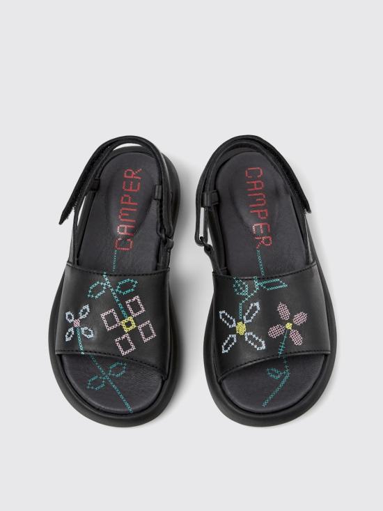 25SS [키즈] 캠퍼 샌들 K800631 003 TWINS 0 Black - CAMPER