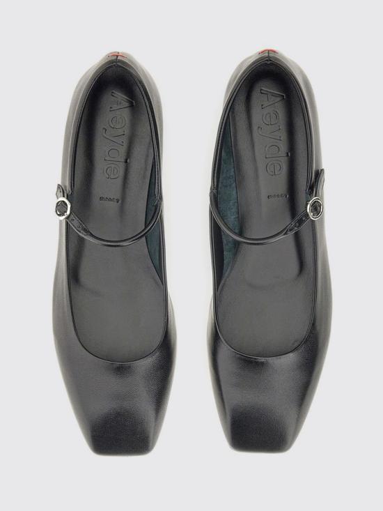 25SS 에이드 플랫 슈즈 A11FLRAZS8MFL0122100007 Black - AEYDE