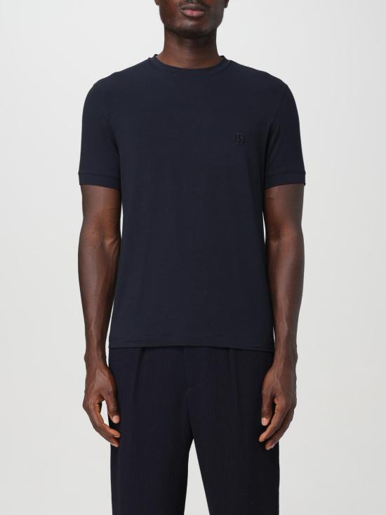 25FW 조르지오 아르마니 반팔 티셔츠 3GST52SJP4Z UBSG Blue