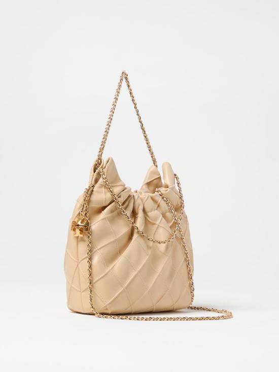 25FW 토리버치 에센셜 U 나일론 토트백 162451 700 Beige - TORY BURCH