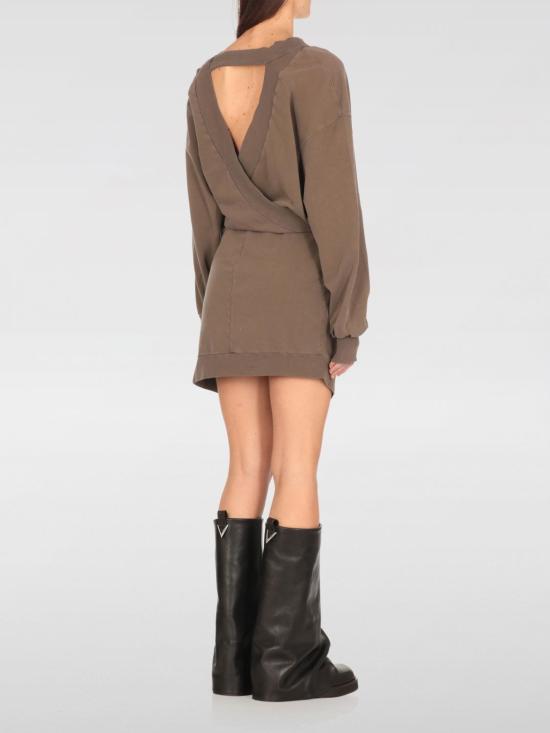 25SS 디 아티코 숏 원피스 250WCA00397JJF006AA 801 Brown - THE ATTICO