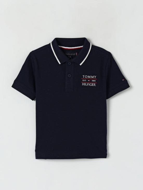 25SS [키즈] 타미힐피거 폴로 셔츠 KB0KB09524 C1G Blue