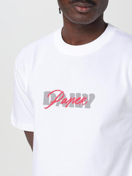 25SS 데일리 페이퍼 반팔 티셔츠 2511042 White - DAILY PAPER