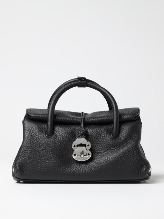 26SS 자넬라토 토트백 0687501120000SMALL Z0001 Black