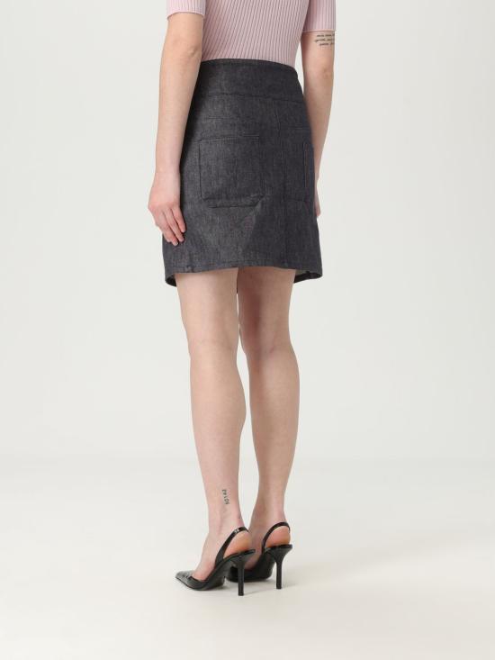 25FW 쿠레쥬 숏 스커트 225DJU271DE0035 9011 Grey - COURREGES