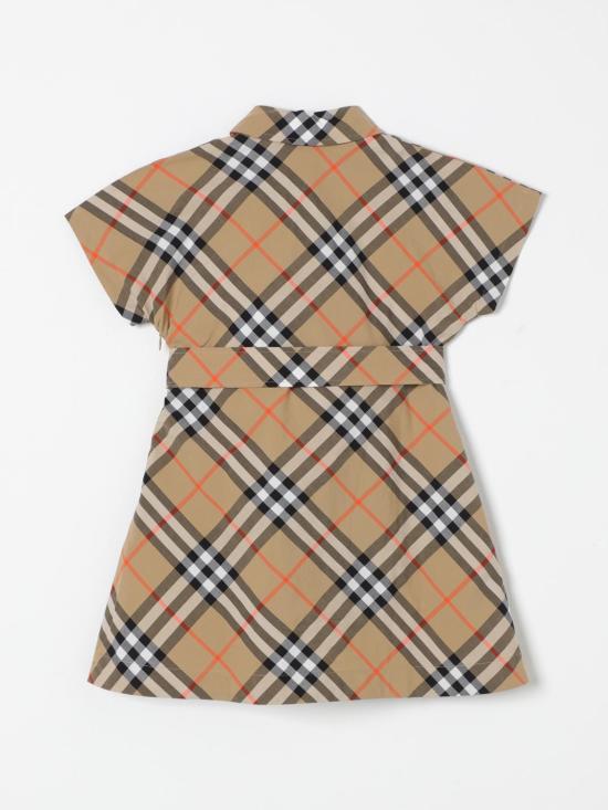 25FW [키즈] 버버리 원피스 8090538 B9368 Beige - BURBERRY