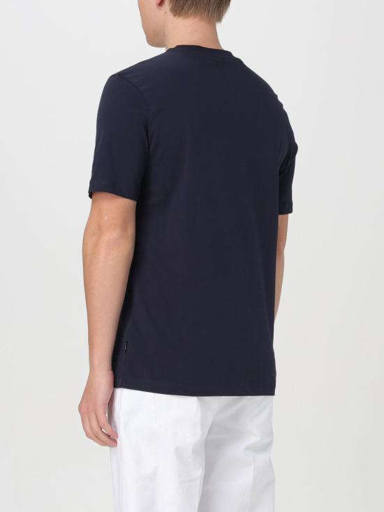 25FW 보스 반팔 티셔츠 50468347 404 Blue 1 - BOSS