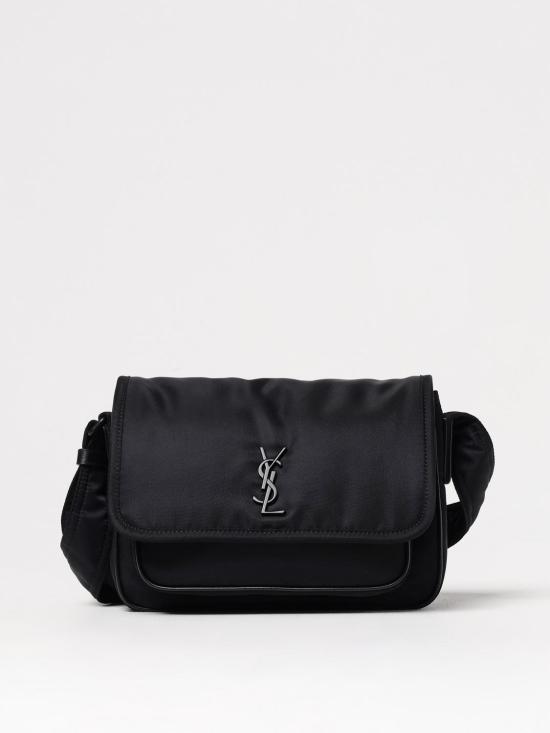 25SS 생로랑 숄더백 776611FACKH 1000 Black