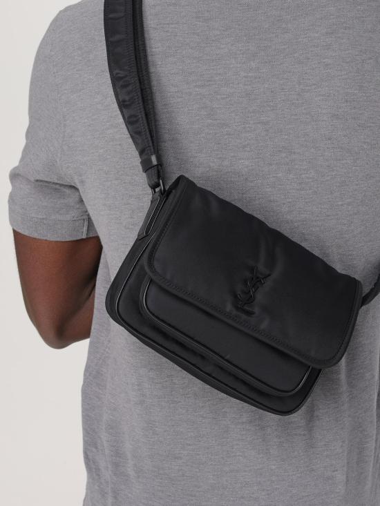 25SS 생로랑 숄더백 776611FACKH 1000 Black - SAINT LAURENT