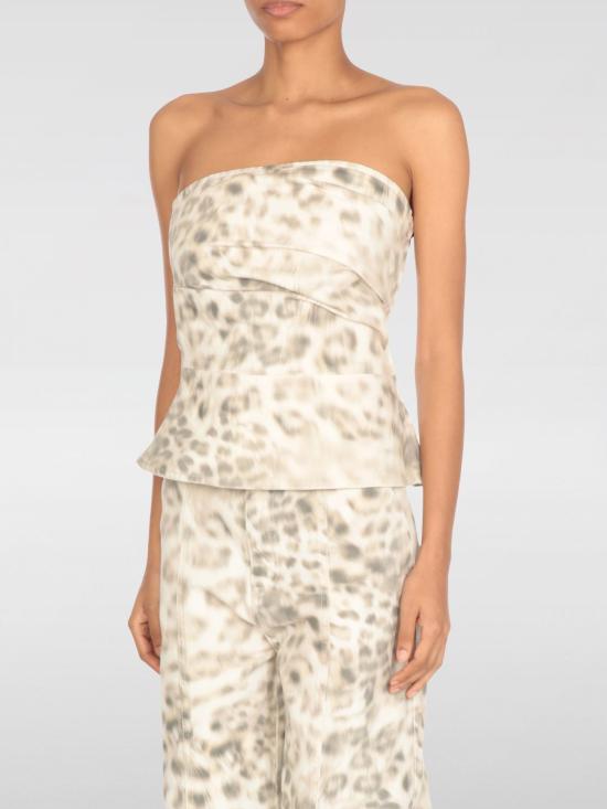 25FW 로테이트 민소매 티셔츠 114504 2930 Multicolor