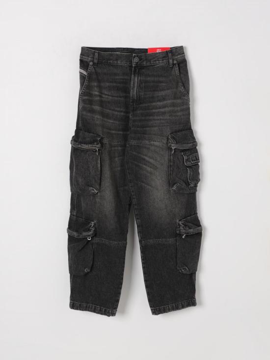 25SS [키즈] 디젤 진 J02155KXBNE K02 Black