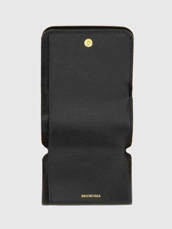 25SS 발렌시아가 지갑 8109042ABGH 1000 Black - BALENCIAGA