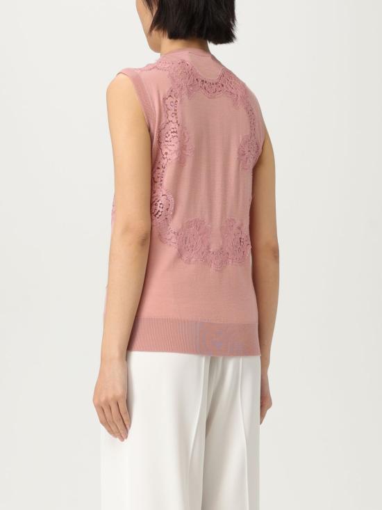 25SS 돌체앤가바나 민소매 티셔츠 FXT02TJDVB0 F0473 Pink - DOLCE & GABBANA