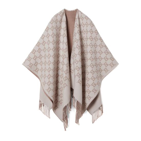 25SS 구찌 케이프 8178313G200 Neutrals