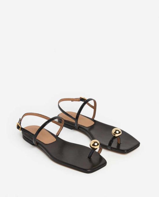  Flattered 뮬/슬리퍼 플래터드 이드리스 가죽 스네이크 힐