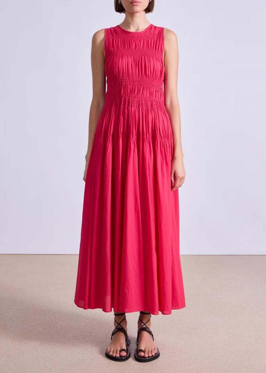  어피스 어파트 롱 원피스 어피스 아파트 파비아나 맥시 드레스 - APIECE APART