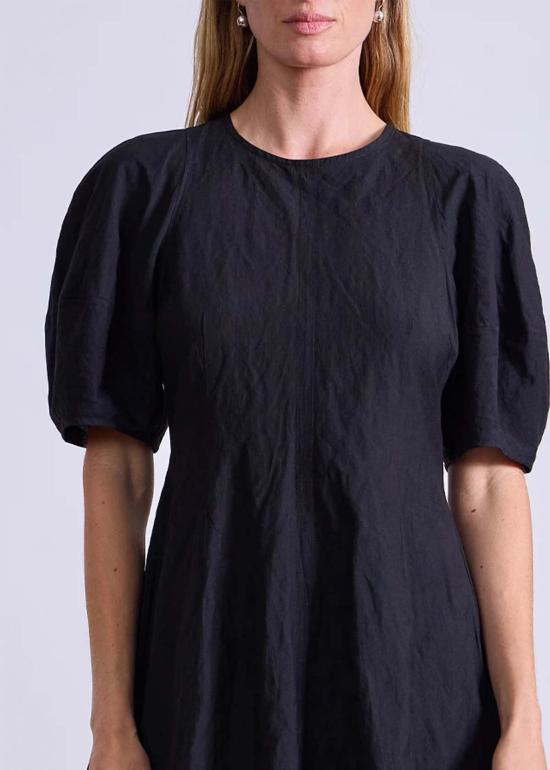  어피스 어파트 숏 원피스 Apiece Apart 베티나 미니 드레스 블랙 - APIECE APART